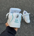 Tênis lokal tag branco verde agua