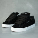 Tênis lokal tag preto refletivo prata